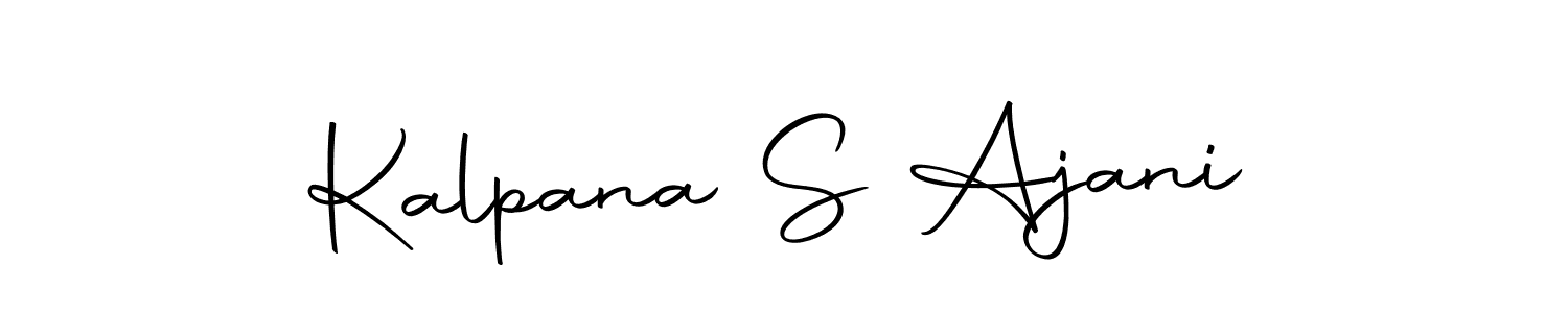 Here are the top 10 professional signature styles for the name Kalpana S Ajani. These are the best autograph styles you can use for your name. Kalpana S Ajani signature style 10 images and pictures png