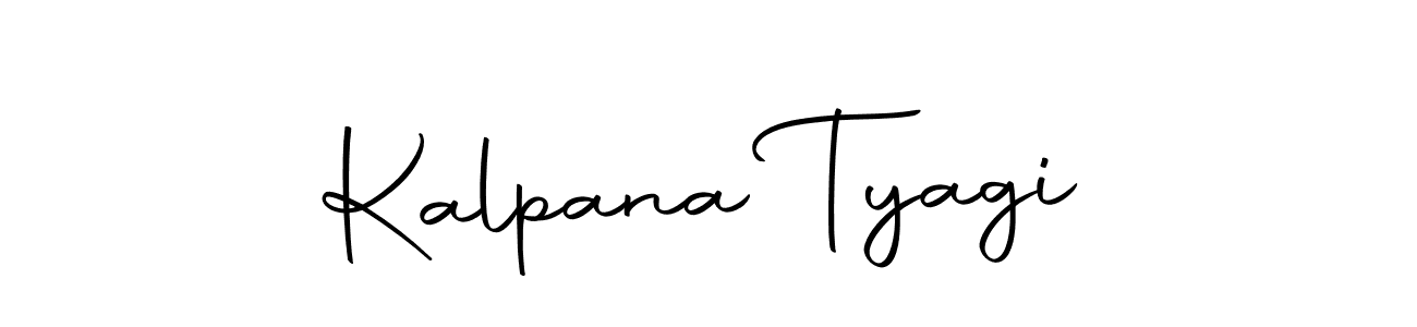 Make a beautiful signature design for name Kalpana Tyagi. With this signature (Autography-DOLnW) style, you can create a handwritten signature for free. Kalpana Tyagi signature style 10 images and pictures png