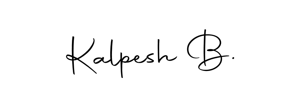 Similarly Autography-DOLnW is the best handwritten signature design. Signature creator online .You can use it as an online autograph creator for name Kalpesh B.. Kalpesh B. signature style 10 images and pictures png