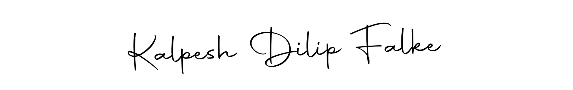 Make a short Kalpesh Dilip Falke signature style. Manage your documents anywhere anytime using Autography-DOLnW. Create and add eSignatures, submit forms, share and send files easily. Kalpesh Dilip Falke signature style 10 images and pictures png