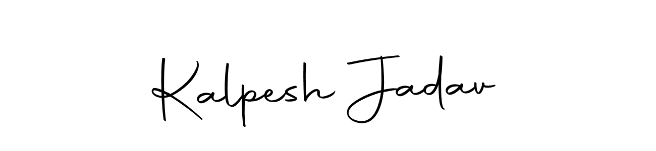 Make a short Kalpesh Jadav signature style. Manage your documents anywhere anytime using Autography-DOLnW. Create and add eSignatures, submit forms, share and send files easily. Kalpesh Jadav signature style 10 images and pictures png