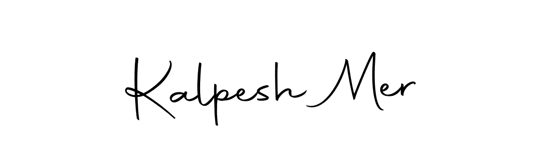 Kalpesh Mer stylish signature style. Best Handwritten Sign (Autography-DOLnW) for my name. Handwritten Signature Collection Ideas for my name Kalpesh Mer. Kalpesh Mer signature style 10 images and pictures png