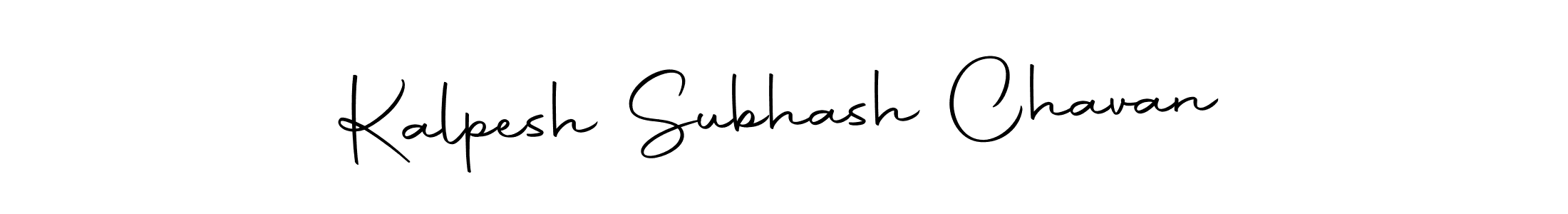 How to make Kalpesh Subhash Chavan signature? Autography-DOLnW is a professional autograph style. Create handwritten signature for Kalpesh Subhash Chavan name. Kalpesh Subhash Chavan signature style 10 images and pictures png