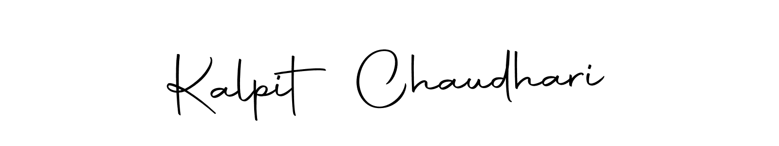 Make a beautiful signature design for name Kalpit Chaudhari. With this signature (Autography-DOLnW) style, you can create a handwritten signature for free. Kalpit Chaudhari signature style 10 images and pictures png