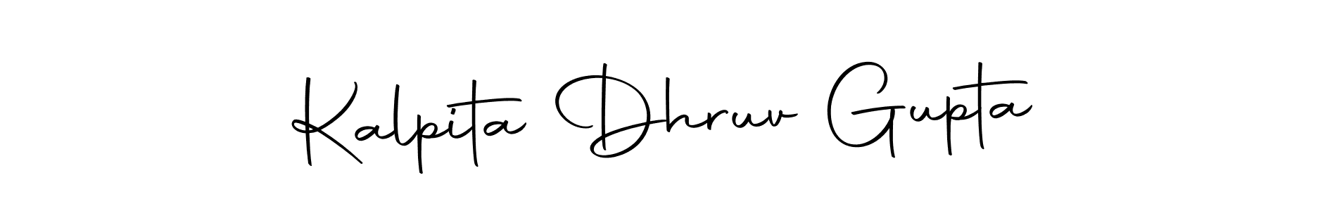How to make Kalpita Dhruv Gupta signature? Autography-DOLnW is a professional autograph style. Create handwritten signature for Kalpita Dhruv Gupta name. Kalpita Dhruv Gupta signature style 10 images and pictures png