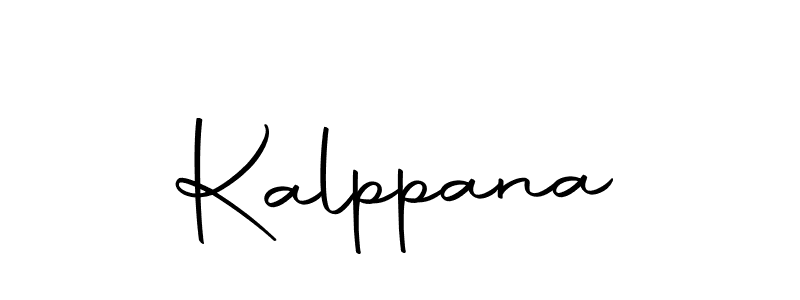 Use a signature maker to create a handwritten signature online. With this signature software, you can design (Autography-DOLnW) your own signature for name Kalppana. Kalppana signature style 10 images and pictures png