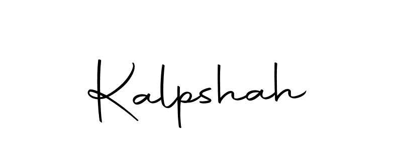 Also we have Kalpshah name is the best signature style. Create professional handwritten signature collection using Autography-DOLnW autograph style. Kalpshah signature style 10 images and pictures png