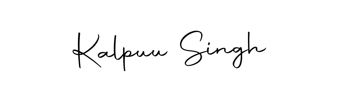 Here are the top 10 professional signature styles for the name Kalpuu Singh. These are the best autograph styles you can use for your name. Kalpuu Singh signature style 10 images and pictures png