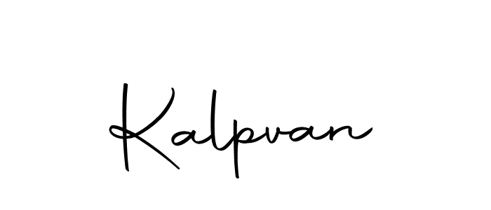 Kalpvan stylish signature style. Best Handwritten Sign (Autography-DOLnW) for my name. Handwritten Signature Collection Ideas for my name Kalpvan. Kalpvan signature style 10 images and pictures png