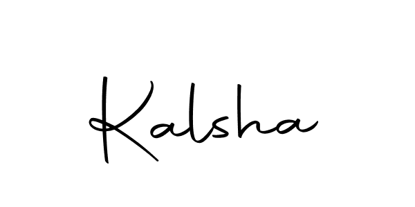 Also we have Kalsha name is the best signature style. Create professional handwritten signature collection using Autography-DOLnW autograph style. Kalsha signature style 10 images and pictures png