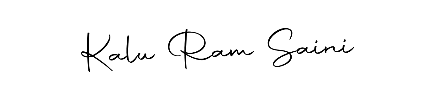 Kalu Ram Saini stylish signature style. Best Handwritten Sign (Autography-DOLnW) for my name. Handwritten Signature Collection Ideas for my name Kalu Ram Saini. Kalu Ram Saini signature style 10 images and pictures png