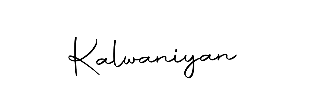 How to make Kalwaniyan name signature. Use Autography-DOLnW style for creating short signs online. This is the latest handwritten sign. Kalwaniyan signature style 10 images and pictures png