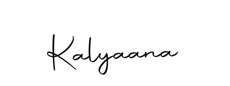 Kalyaana stylish signature style. Best Handwritten Sign (Autography-DOLnW) for my name. Handwritten Signature Collection Ideas for my name Kalyaana. Kalyaana signature style 10 images and pictures png