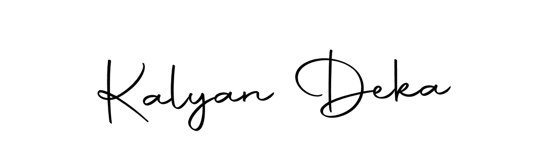 You can use this online signature creator to create a handwritten signature for the name Kalyan Deka. This is the best online autograph maker. Kalyan Deka signature style 10 images and pictures png