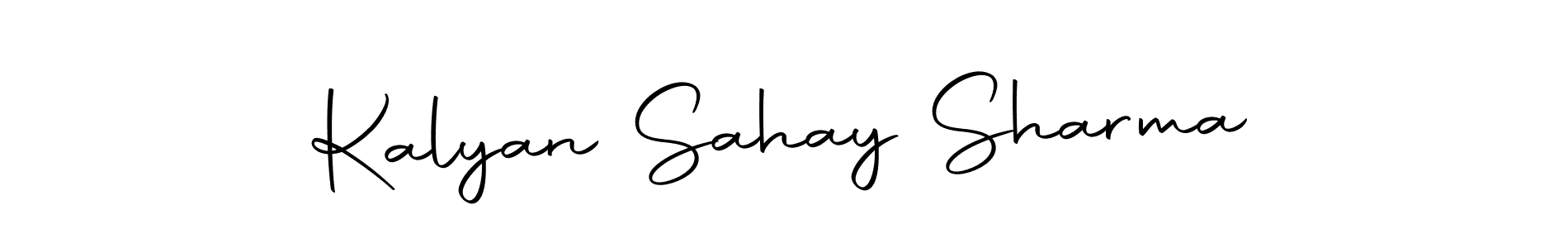 Make a short Kalyan Sahay Sharma signature style. Manage your documents anywhere anytime using Autography-DOLnW. Create and add eSignatures, submit forms, share and send files easily. Kalyan Sahay Sharma signature style 10 images and pictures png