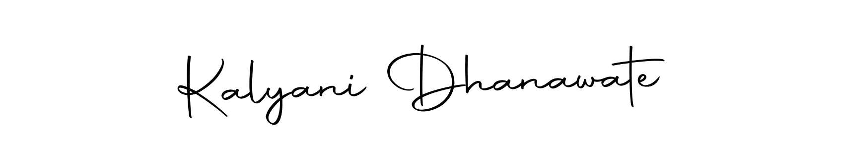 Autography-DOLnW is a professional signature style that is perfect for those who want to add a touch of class to their signature. It is also a great choice for those who want to make their signature more unique. Get Kalyani Dhanawate name to fancy signature for free. Kalyani Dhanawate signature style 10 images and pictures png