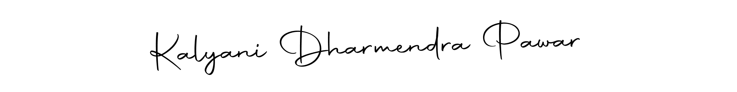 Use a signature maker to create a handwritten signature online. With this signature software, you can design (Autography-DOLnW) your own signature for name Kalyani Dharmendra Pawar. Kalyani Dharmendra Pawar signature style 10 images and pictures png