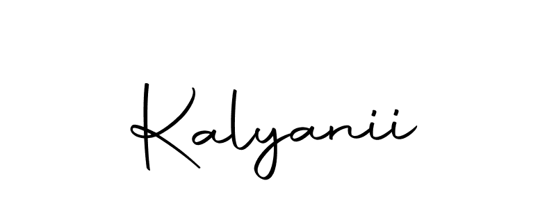 Make a beautiful signature design for name Kalyanii. Use this online signature maker to create a handwritten signature for free. Kalyanii signature style 10 images and pictures png