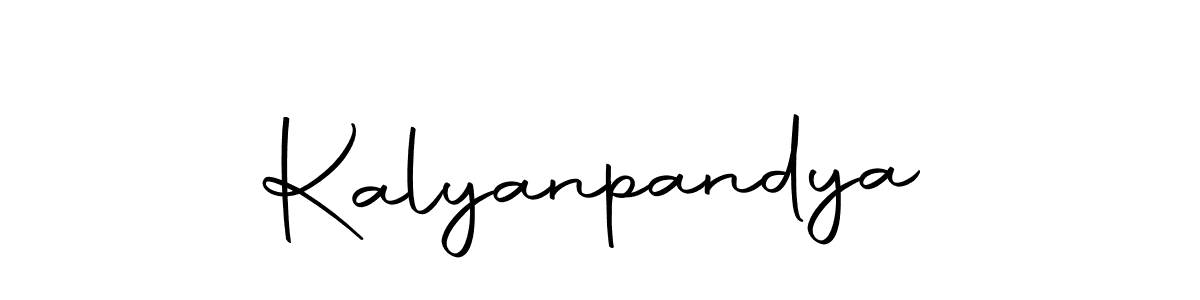 How to make Kalyanpandya name signature. Use Autography-DOLnW style for creating short signs online. This is the latest handwritten sign. Kalyanpandya signature style 10 images and pictures png