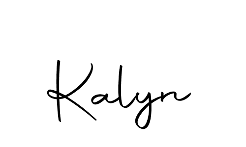 Kalyn stylish signature style. Best Handwritten Sign (Autography-DOLnW) for my name. Handwritten Signature Collection Ideas for my name Kalyn. Kalyn signature style 10 images and pictures png