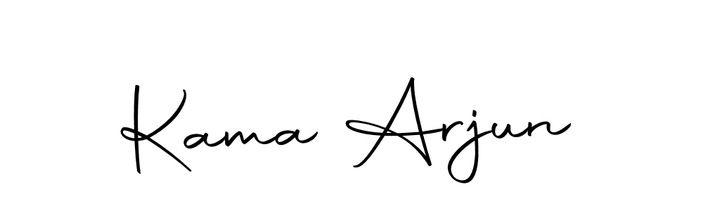 Kama Arjun stylish signature style. Best Handwritten Sign (Autography-DOLnW) for my name. Handwritten Signature Collection Ideas for my name Kama Arjun. Kama Arjun signature style 10 images and pictures png