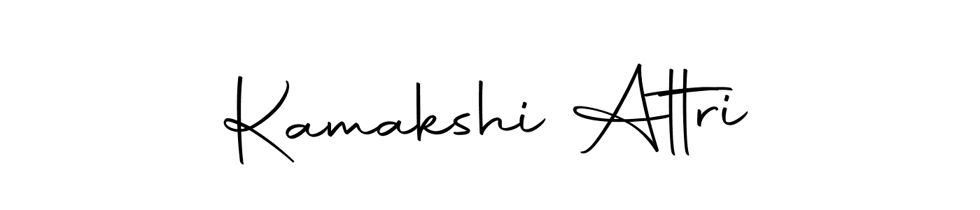 Make a beautiful signature design for name Kamakshi Attri. Use this online signature maker to create a handwritten signature for free. Kamakshi Attri signature style 10 images and pictures png