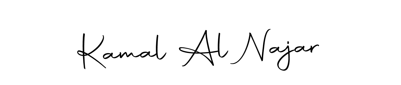 Create a beautiful signature design for name Kamal Al Najar. With this signature (Autography-DOLnW) fonts, you can make a handwritten signature for free. Kamal Al Najar signature style 10 images and pictures png