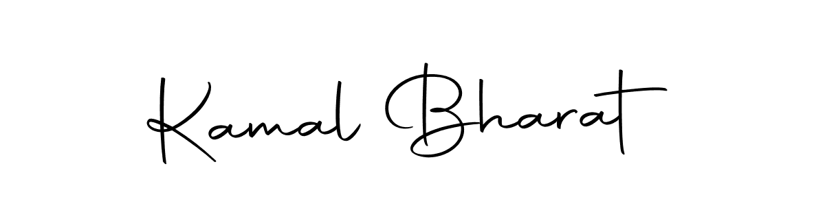 The best way (Autography-DOLnW) to make a short signature is to pick only two or three words in your name. The name Kamal Bharat include a total of six letters. For converting this name. Kamal Bharat signature style 10 images and pictures png