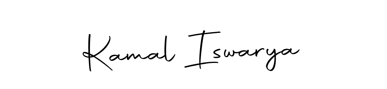 You can use this online signature creator to create a handwritten signature for the name Kamal Iswarya. This is the best online autograph maker. Kamal Iswarya signature style 10 images and pictures png