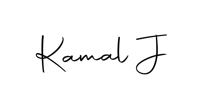 Use a signature maker to create a handwritten signature online. With this signature software, you can design (Autography-DOLnW) your own signature for name Kamal J. Kamal J signature style 10 images and pictures png