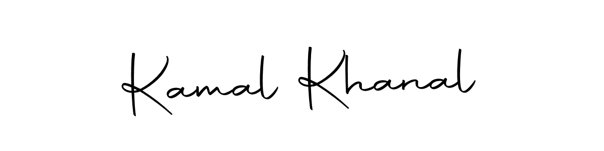 Also we have Kamal Khanal name is the best signature style. Create professional handwritten signature collection using Autography-DOLnW autograph style. Kamal Khanal signature style 10 images and pictures png