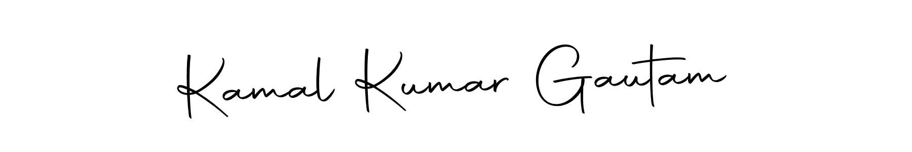 Use a signature maker to create a handwritten signature online. With this signature software, you can design (Autography-DOLnW) your own signature for name Kamal Kumar Gautam. Kamal Kumar Gautam signature style 10 images and pictures png