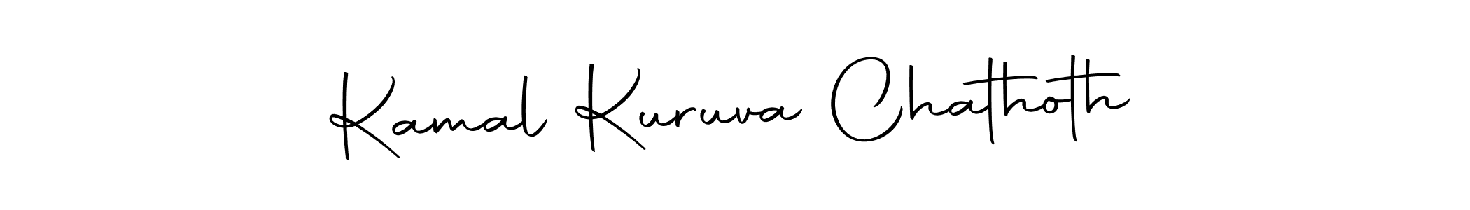 Make a short Kamal Kuruva Chathoth signature style. Manage your documents anywhere anytime using Autography-DOLnW. Create and add eSignatures, submit forms, share and send files easily. Kamal Kuruva Chathoth signature style 10 images and pictures png