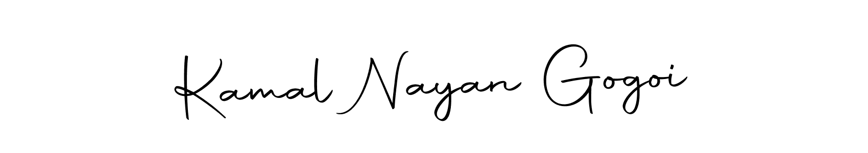 Create a beautiful signature design for name Kamal Nayan Gogoi. With this signature (Autography-DOLnW) fonts, you can make a handwritten signature for free. Kamal Nayan Gogoi signature style 10 images and pictures png