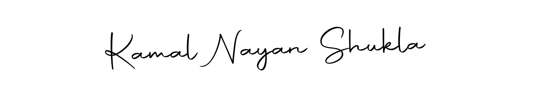 Design your own signature with our free online signature maker. With this signature software, you can create a handwritten (Autography-DOLnW) signature for name Kamal Nayan Shukla. Kamal Nayan Shukla signature style 10 images and pictures png