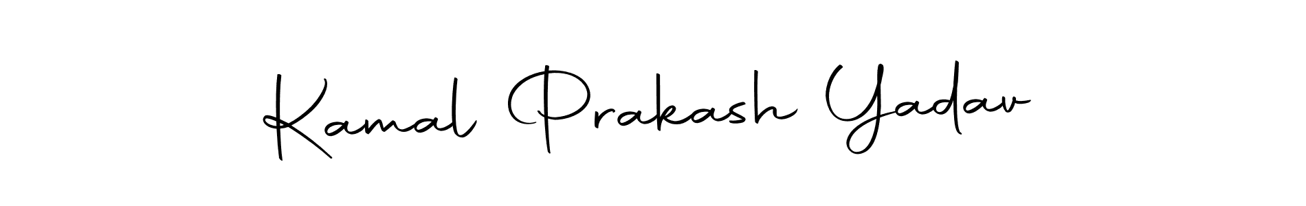 Use a signature maker to create a handwritten signature online. With this signature software, you can design (Autography-DOLnW) your own signature for name Kamal Prakash Yadav. Kamal Prakash Yadav signature style 10 images and pictures png