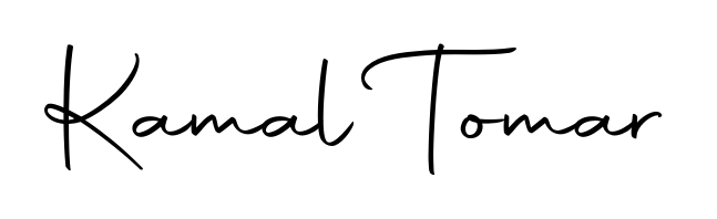Make a beautiful signature design for name Kamal Tomar. Use this online signature maker to create a handwritten signature for free. Kamal Tomar signature style 10 images and pictures png