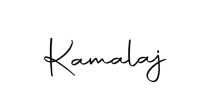 Kamalaj stylish signature style. Best Handwritten Sign (Autography-DOLnW) for my name. Handwritten Signature Collection Ideas for my name Kamalaj. Kamalaj signature style 10 images and pictures png