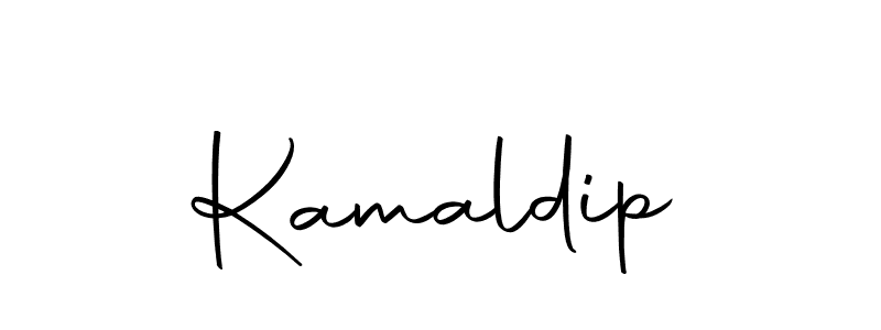 Kamaldip stylish signature style. Best Handwritten Sign (Autography-DOLnW) for my name. Handwritten Signature Collection Ideas for my name Kamaldip. Kamaldip signature style 10 images and pictures png