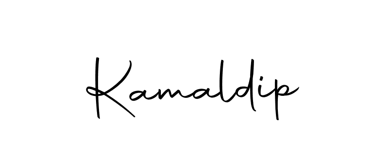 Kamaldip stylish signature style. Best Handwritten Sign (Autography-DOLnW) for my name. Handwritten Signature Collection Ideas for my name Kamaldip. Kamaldip signature style 10 images and pictures png