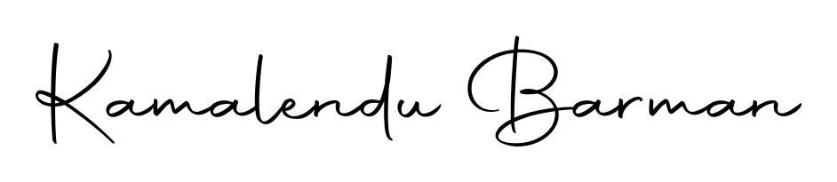 Create your official email sign-off with Kamalendu Barman name in Autography-DOLnW style. Crisp, clean, and perfectly legible across all screens. Kamalendu Barman signature style 10 images and pictures png
