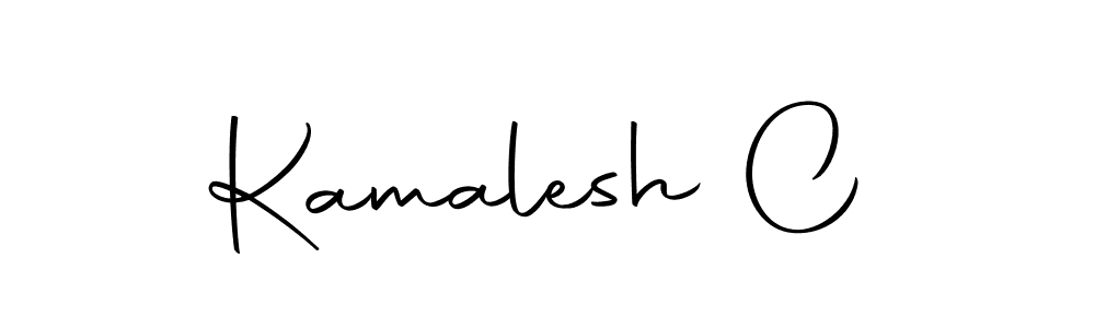 The best way (Autography-DOLnW) to make a short signature is to pick only two or three words in your name. The name Kamalesh C include a total of six letters. For converting this name. Kamalesh C signature style 10 images and pictures png