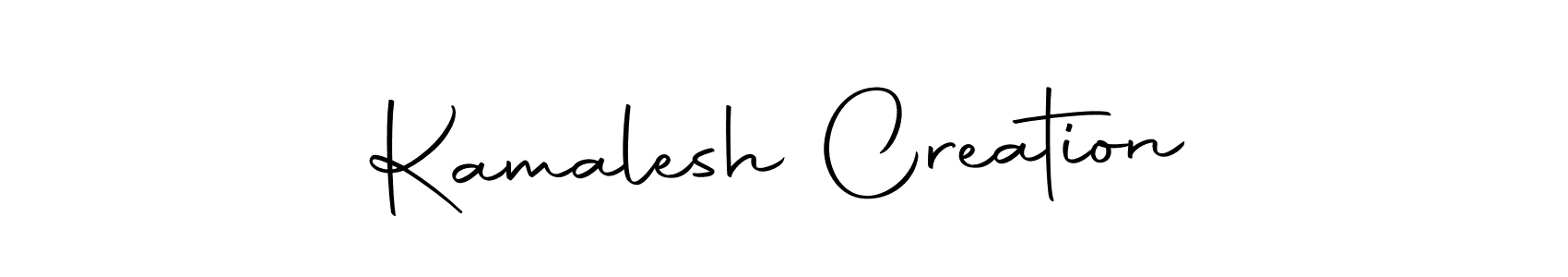 if you are searching for the best signature style for your name Kamalesh Creation. so please give up your signature search. here we have designed multiple signature styles  using Autography-DOLnW. Kamalesh Creation signature style 10 images and pictures png