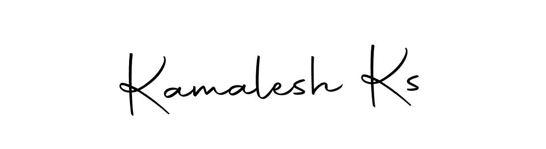 Create a beautiful signature design for name Kamalesh Ks. With this signature (Autography-DOLnW) fonts, you can make a handwritten signature for free. Kamalesh Ks signature style 10 images and pictures png