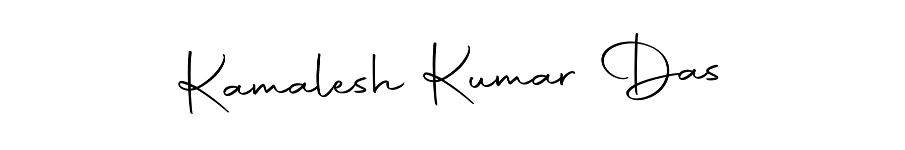 How to make Kamalesh Kumar Das name signature. Use Autography-DOLnW style for creating short signs online. This is the latest handwritten sign. Kamalesh Kumar Das signature style 10 images and pictures png