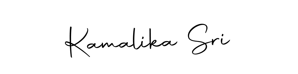 Kamalika Sri stylish signature style. Best Handwritten Sign (Autography-DOLnW) for my name. Handwritten Signature Collection Ideas for my name Kamalika Sri. Kamalika Sri signature style 10 images and pictures png