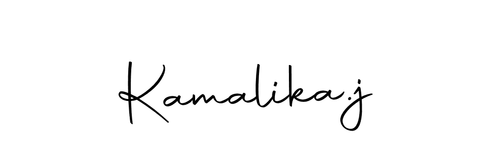 Create a beautiful signature design for name Kamalika.j. With this signature (Autography-DOLnW) fonts, you can make a handwritten signature for free. Kamalika.j signature style 10 images and pictures png