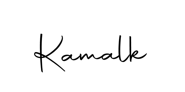 Create a beautiful signature design for name Kamalk. With this signature (Autography-DOLnW) fonts, you can make a handwritten signature for free. Kamalk signature style 10 images and pictures png