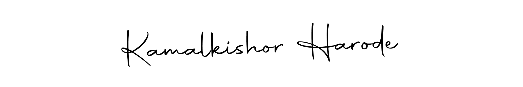 It looks lik you need a new signature style for name Kamalkishor Harode. Design unique handwritten (Autography-DOLnW) signature with our free signature maker in just a few clicks. Kamalkishor Harode signature style 10 images and pictures png
