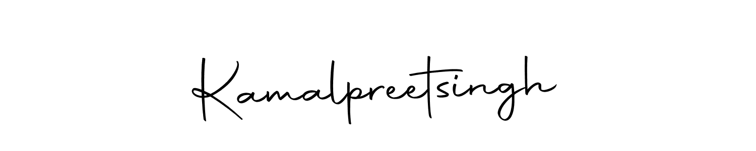 Make a beautiful signature design for name Kamalpreetsingh. With this signature (Autography-DOLnW) style, you can create a handwritten signature for free. Kamalpreetsingh signature style 10 images and pictures png